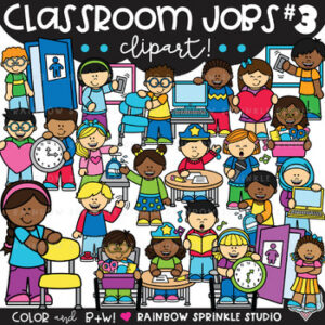 Classroom Jobs # 3 Clipart!