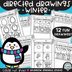 Winter Directed Drawings!