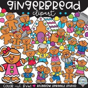 Gingerbread Clipart!
