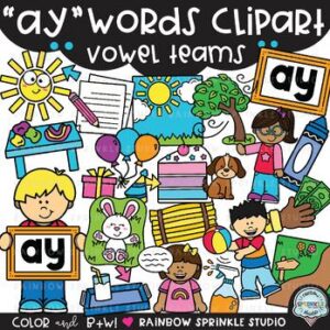 AY Words Clipart