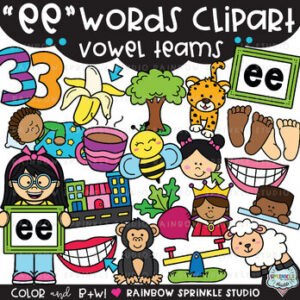 EE Words Clipart