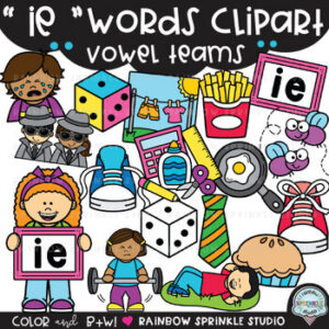 IE Words Clipart