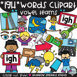 IGH Words Clipart