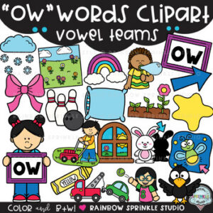 OW Words Clipart