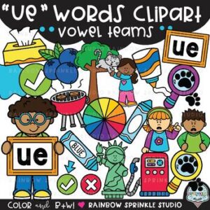 UE Words Clipart