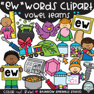 EW Words Clipart