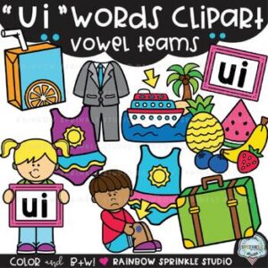 UI Words Clipart
