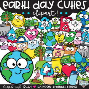 Earth Day Cuties Clipart!