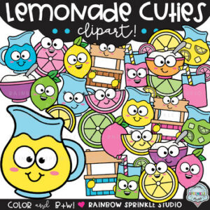 Lemonade Cuties Clipart!