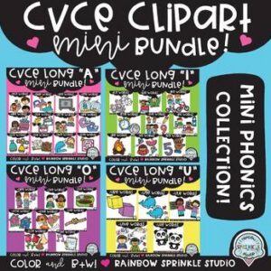 CVCE Clipart MINI Bundle!