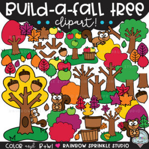 Build a Fall Tree Clipart!