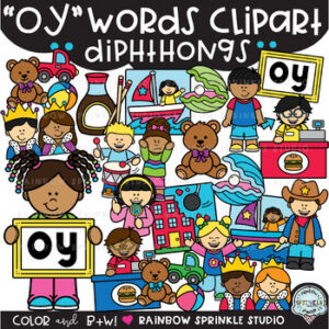OY Words Clipart