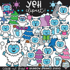 Yeti Clipart!