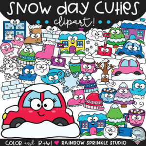 Snow Day Cuties Clipart!