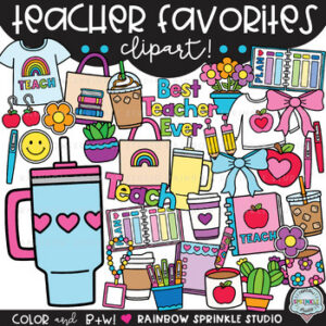 Teacher Favorites Clipart!