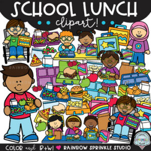 School Lunch Clipart!