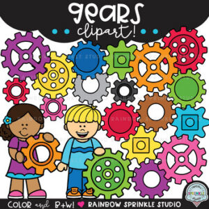 Gears Clipart Mega Set!