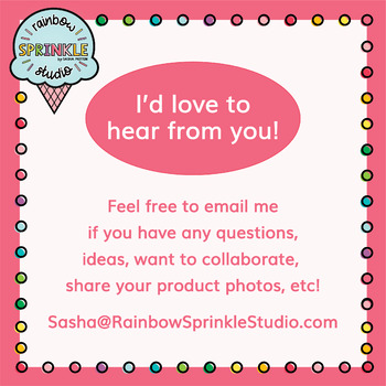 Rainbow Scalloped Borders Clipart FREEBIE - Image 3
