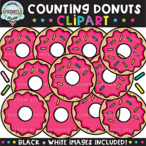 Counting Clipart: Donuts