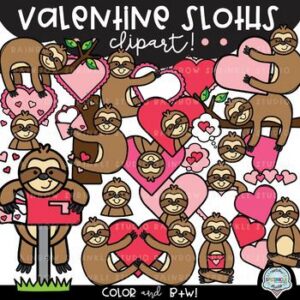 Valentine Sloths
