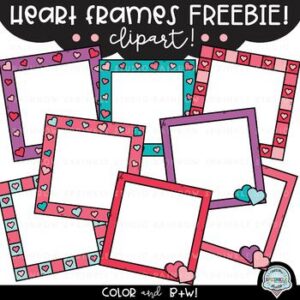 Heart Frames FREEBIE