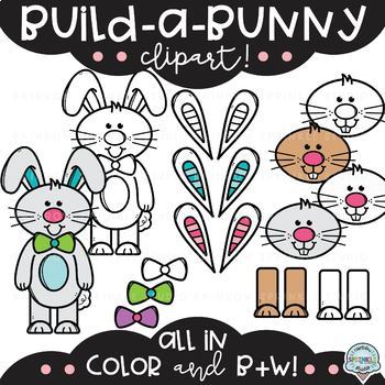 Build-a-Bunny Clipart - Image 2
