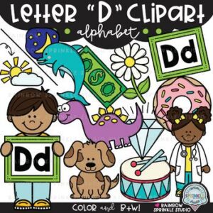 Letter D Clipart