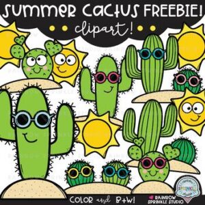 Summer Cactus FREEBIE!