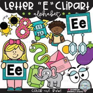 Letter E Clipart