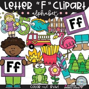 Letter F Clipart