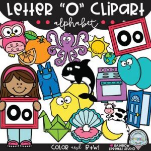 Letter O Clipart