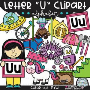 Letter U Clipart