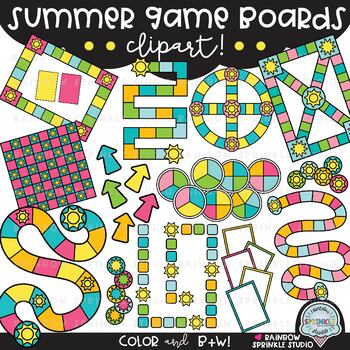 Summer Gameboard Clipart