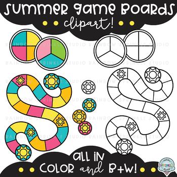 Summer Gameboard Clipart - Image 2