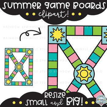 Summer Gameboard Clipart - Image 3
