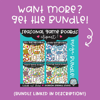 Summer Gameboard Clipart - Image 4