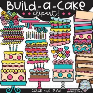 Build-a-Cake Clipart