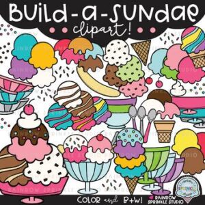 Build-a-Sundae Clipart