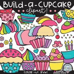 Build-a-Cupcake Clipart