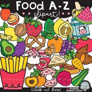 Food A-Z Clipart