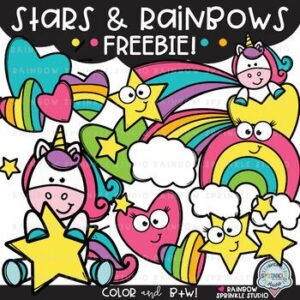 Stars and Rainbows FREEBIE!