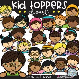 Kid Toppers Clipart