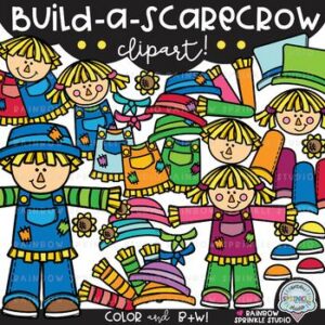 Build-a-Scarecrow Clipart