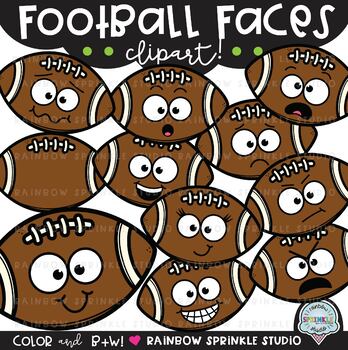 Football Faces Clipart