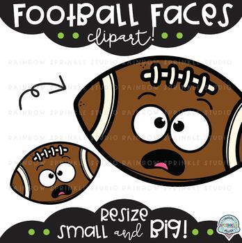 Football Faces Clipart - Image 3