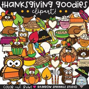 Thanksgiving Goodies Clipart