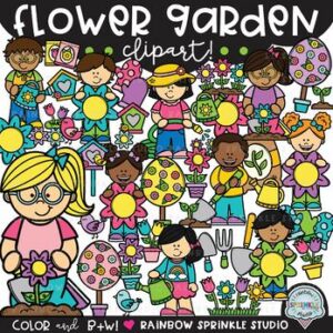 Flower Garden Clipart