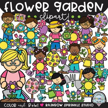 Flower Garden Clipart