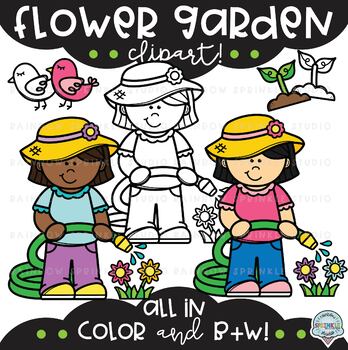 Flower Garden Clipart - Image 2