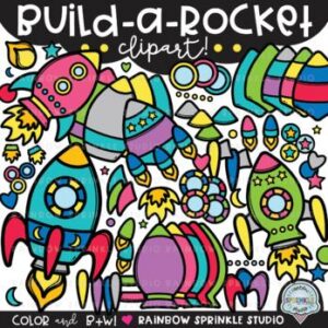 Build a Rocket Clipart